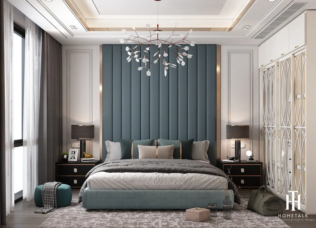 Thiết kế nội thất phòng ngủ 12m2