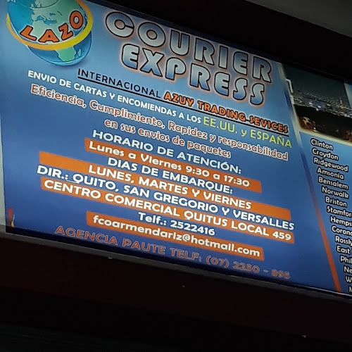 Costamar Express Quito / Courier Express - Servicio de mensajería