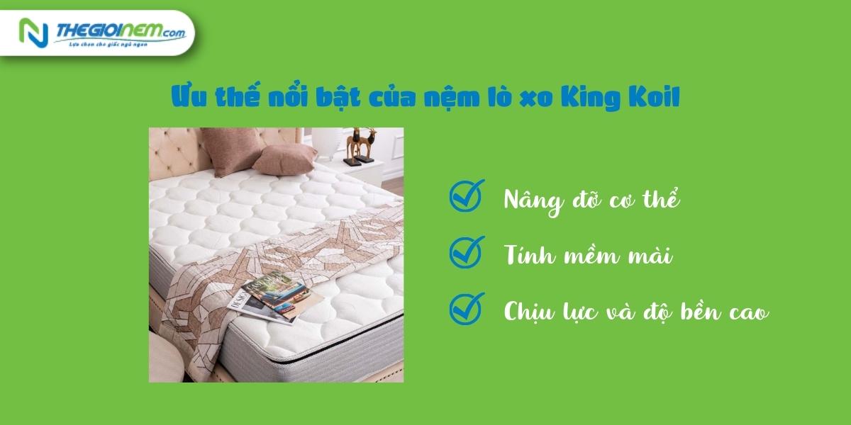 Đại lý bán nệm lò xo Mỹ Kingkoil tại Tây Ninh