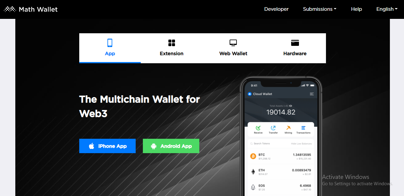 What is the Best Crypto Wallet for NFTS mathwallet