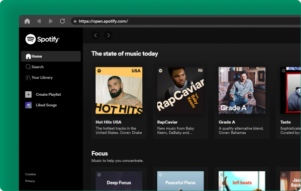  Integration with the Official Spotify Web Player