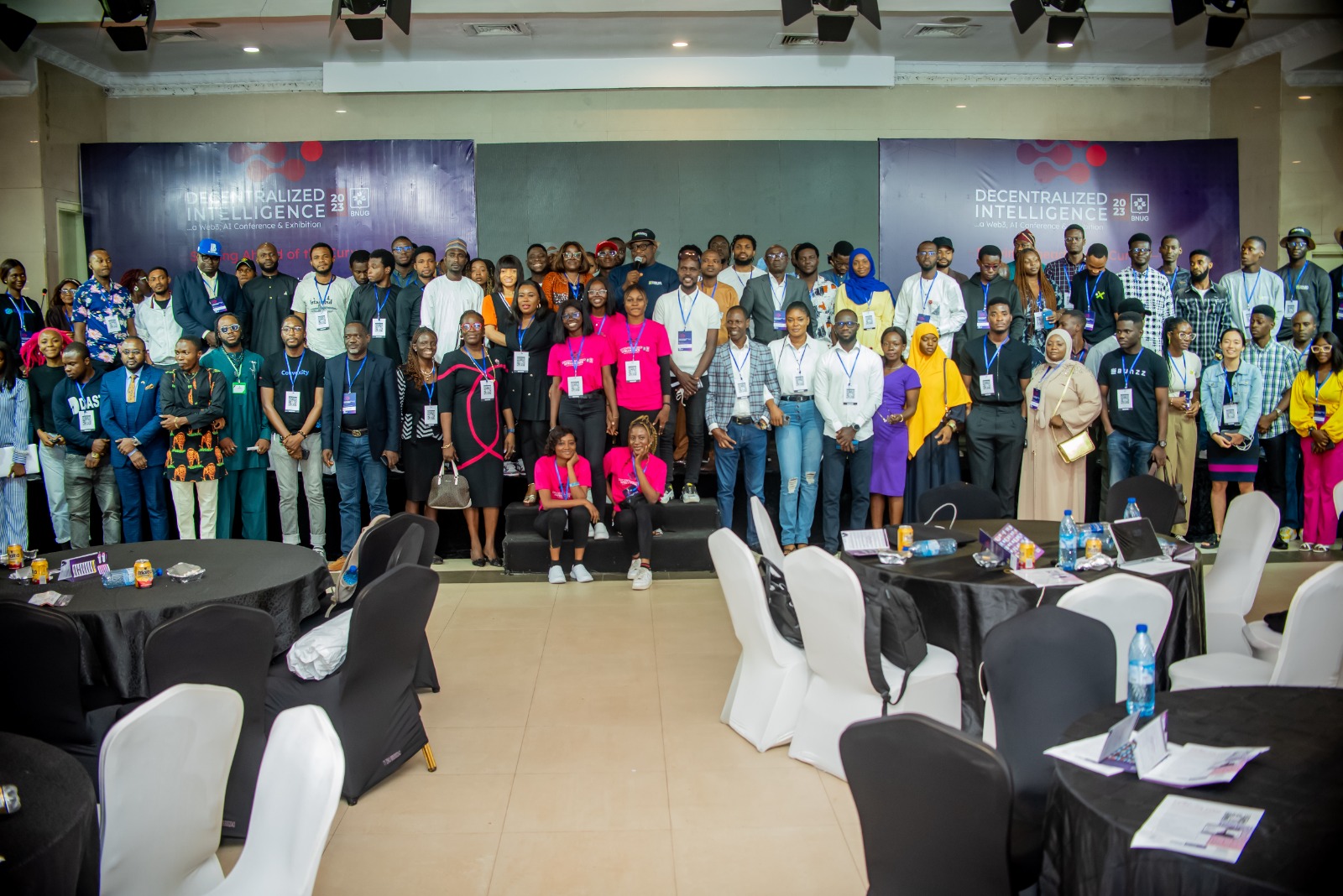Image showing all the attendees of the Celo X Bunzz finale event