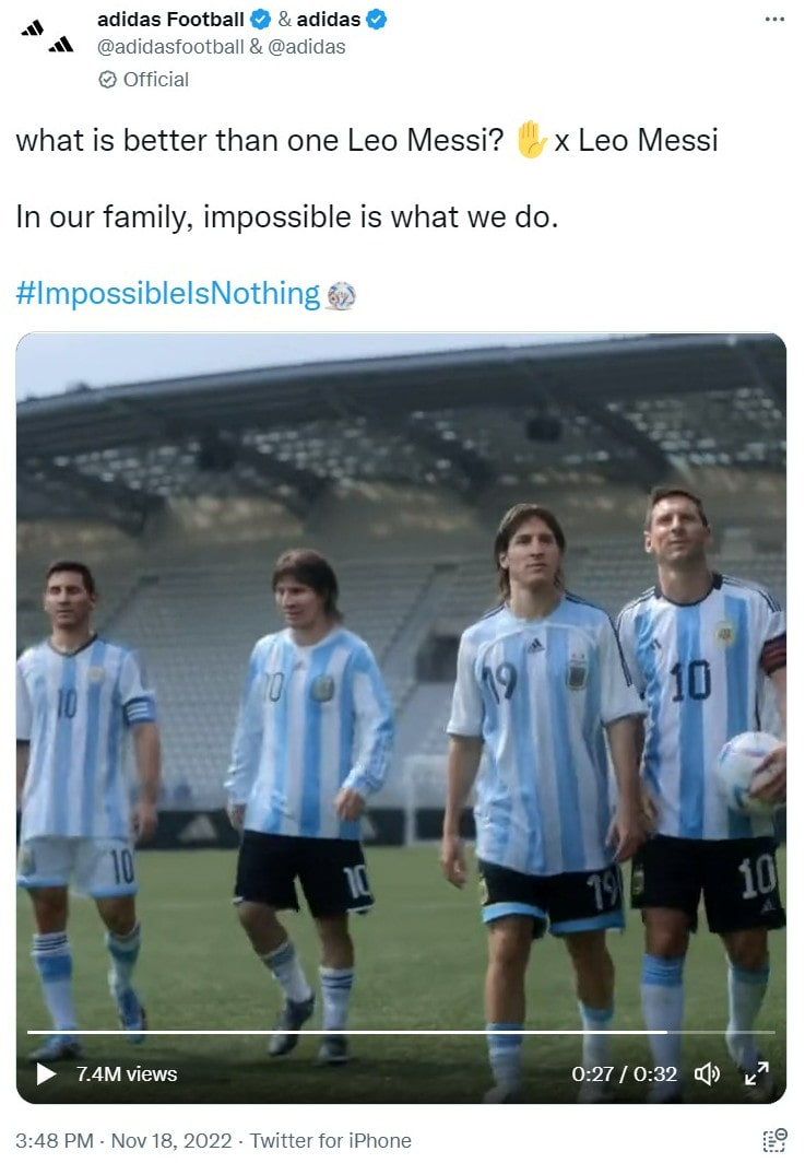 Nike clearance argentina twitter