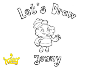 How to draw Jelly Jenny