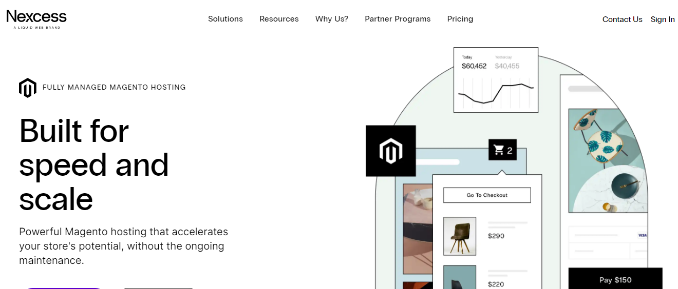 nexcess fully managed magento hosting