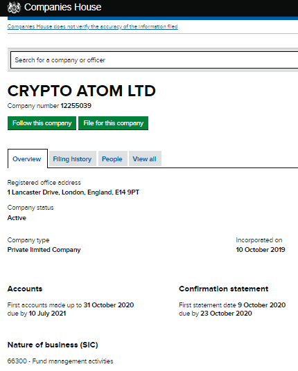 Обзор и отзывы о мошенническом проекте Crypto Atom