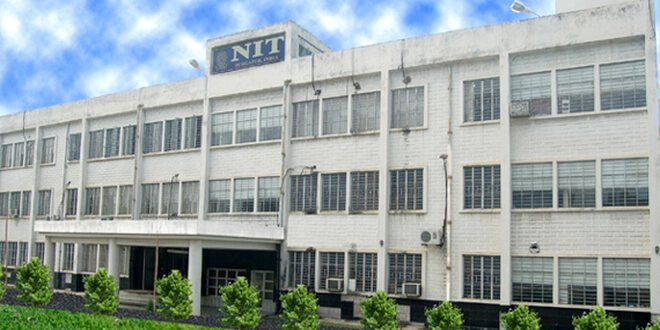 NIT Durgapur is in top 10 list of Nits in India