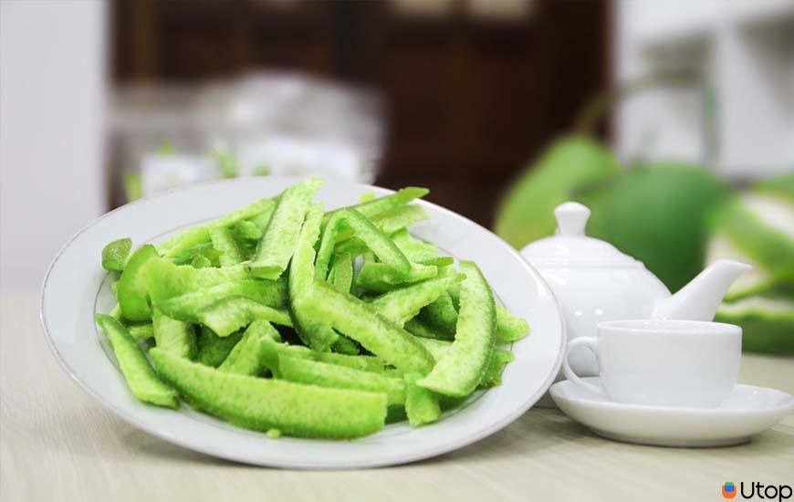 Mứt vỏ bưởi