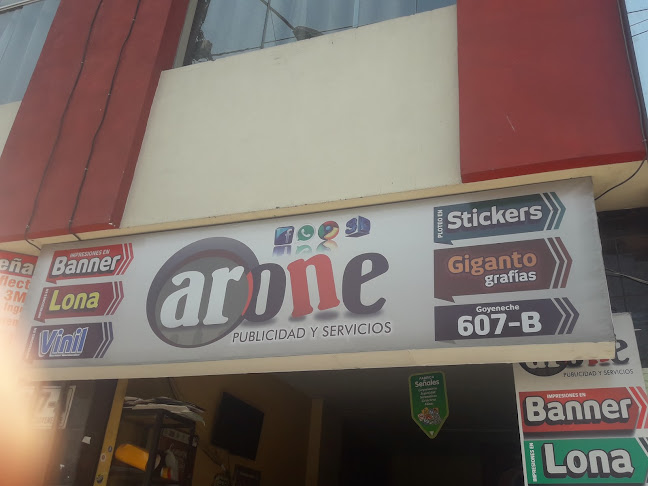 Opiniones de Arone Publicidad en Miraflores - Diseñador gráfico