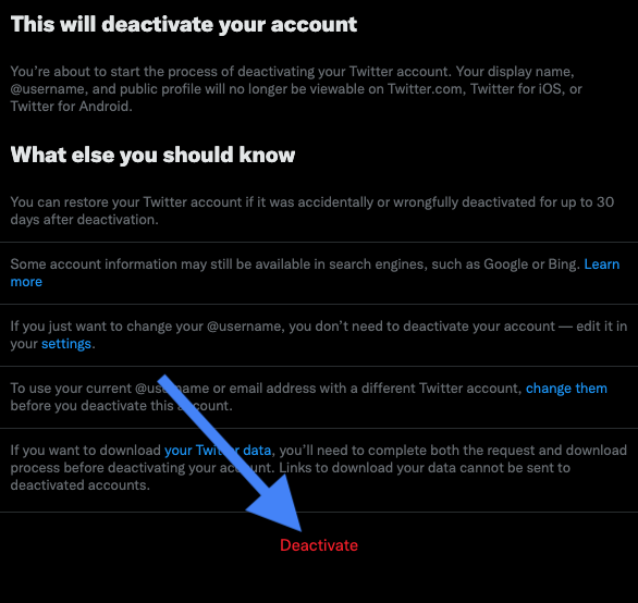 How to delete Twitter account? Full guide for you 9