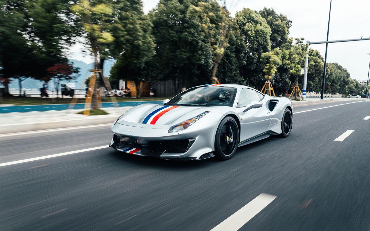 white ferrari hypercar is well known among the hypercars