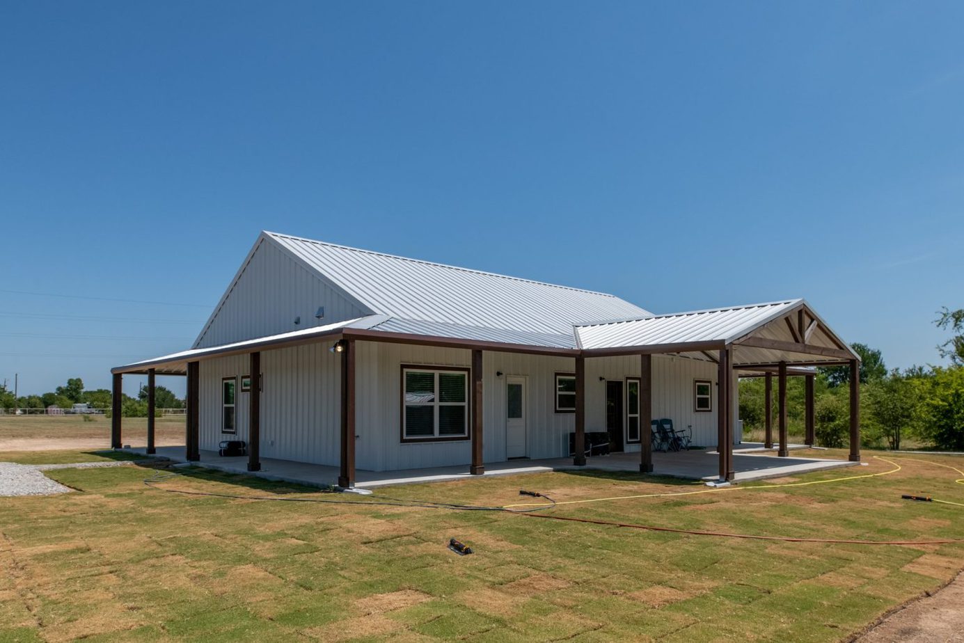 barndominium in oklahoma exterior