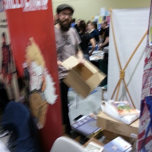 Blurry Joseph Bergin pic.   He’s basically the coolest nicest dude.  Hopefully I’ll be interviewing him soon for my site.