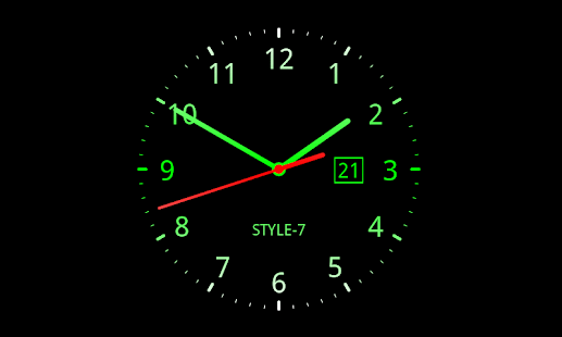 Analog Clock Live Wallpaper-7 apk Review