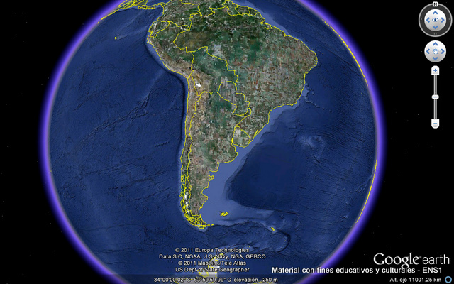 Geolocalización: Uso de Google Earth