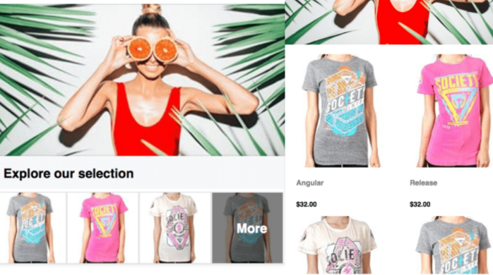facebook collection ads for ecommerce stores