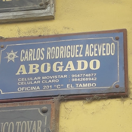 Opiniones de Carlos Rodríguez Acevedo en Huancayo - Abogado