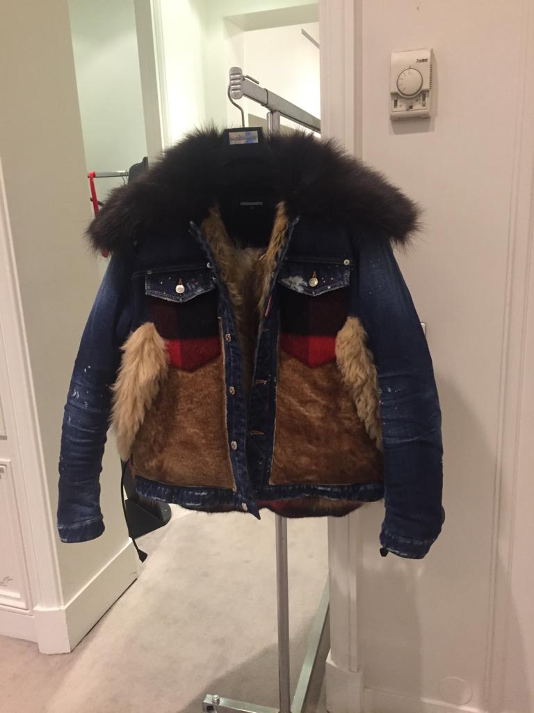 dsquared2 western style ladies jacket