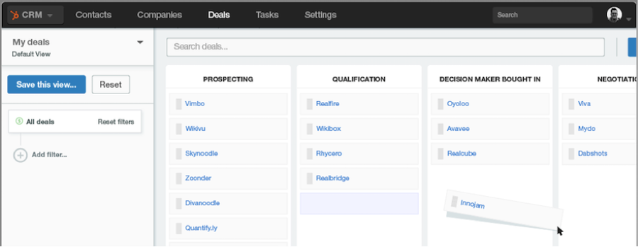 Move leads down the sales pipeline with an automotive CRM.