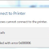 How to fix “Windows cannot connect to printer” Errors in Windows 7