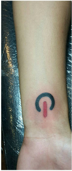 Power Symbol Tattoo