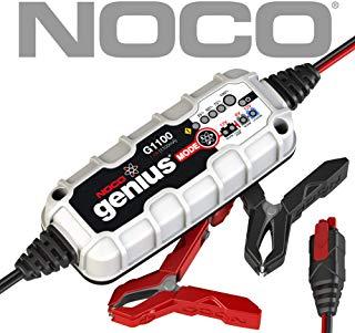 NOCO Genius G1100EU 6V / 12V 1.1 Amp Cargador de baterÃ­a inteligente y mantenedor para auto, moto y mÃ¡s