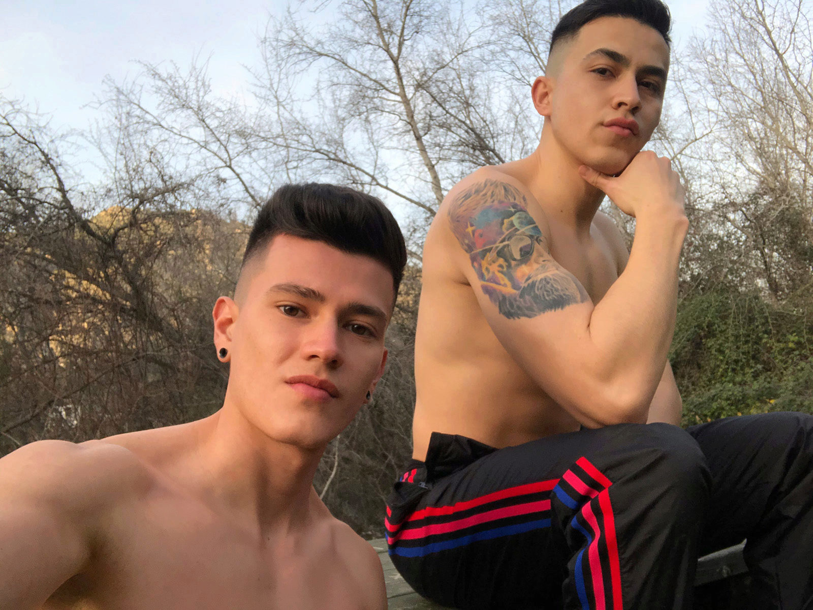 Cam Dude Spotlight: Adam Krob and Tyler Hughes - Nude Men, Nude Male  Models, Gay Selfies & Gay Porn