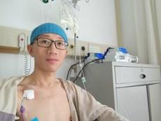 018年1月3日，北京维权人士胡佳胰腺炎复发，预计下周会接受胆囊切除手术。（齐志勇提供）