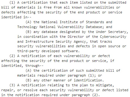 a section of text from SEC. 6722 of H.R.7900 - National Defense Authorization Act for Fiscal Year 2023