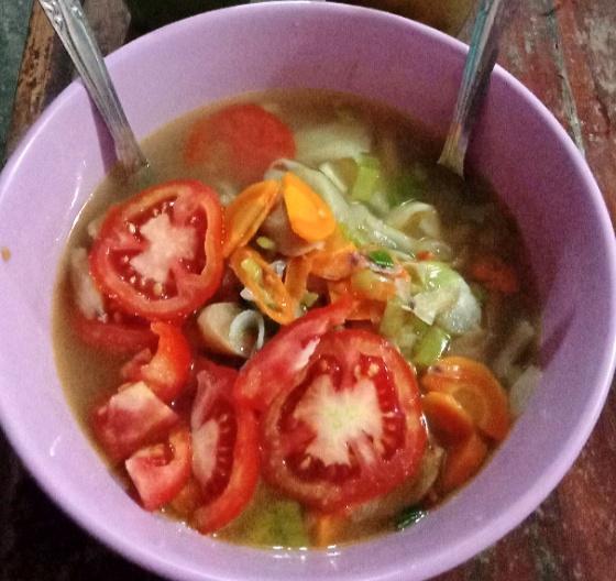 Tomyam Jamur Tiram ala Restoran