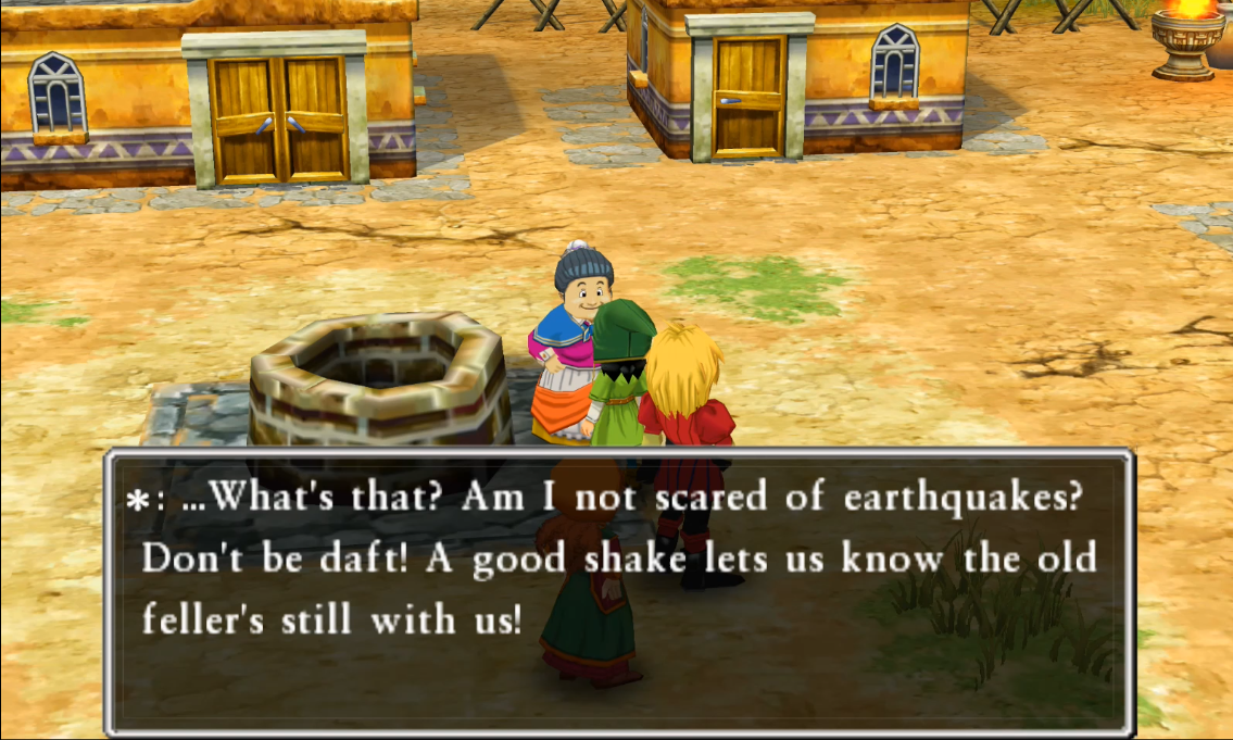 Talk to both of them and then sleep at the Inn (1) | Dragon Quest VII