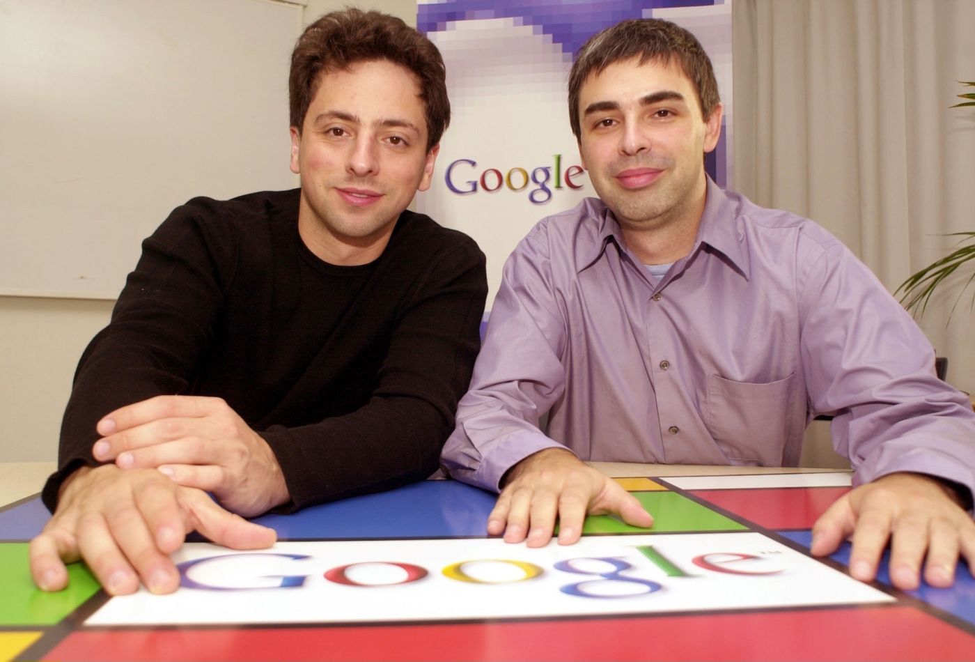 Sergey Brin and Larry Page