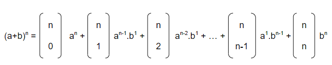 binômio de newton fórmula