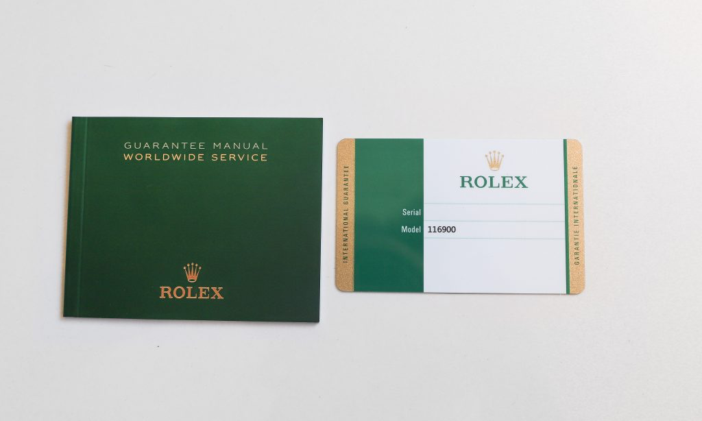 rolex box and papers for sale