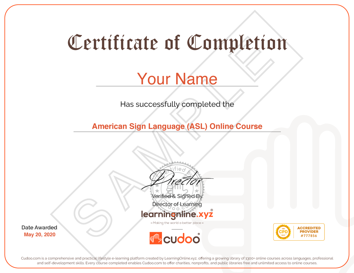 Online Learn Babies & Toddlers Sign Language Online Course by Cudoo 