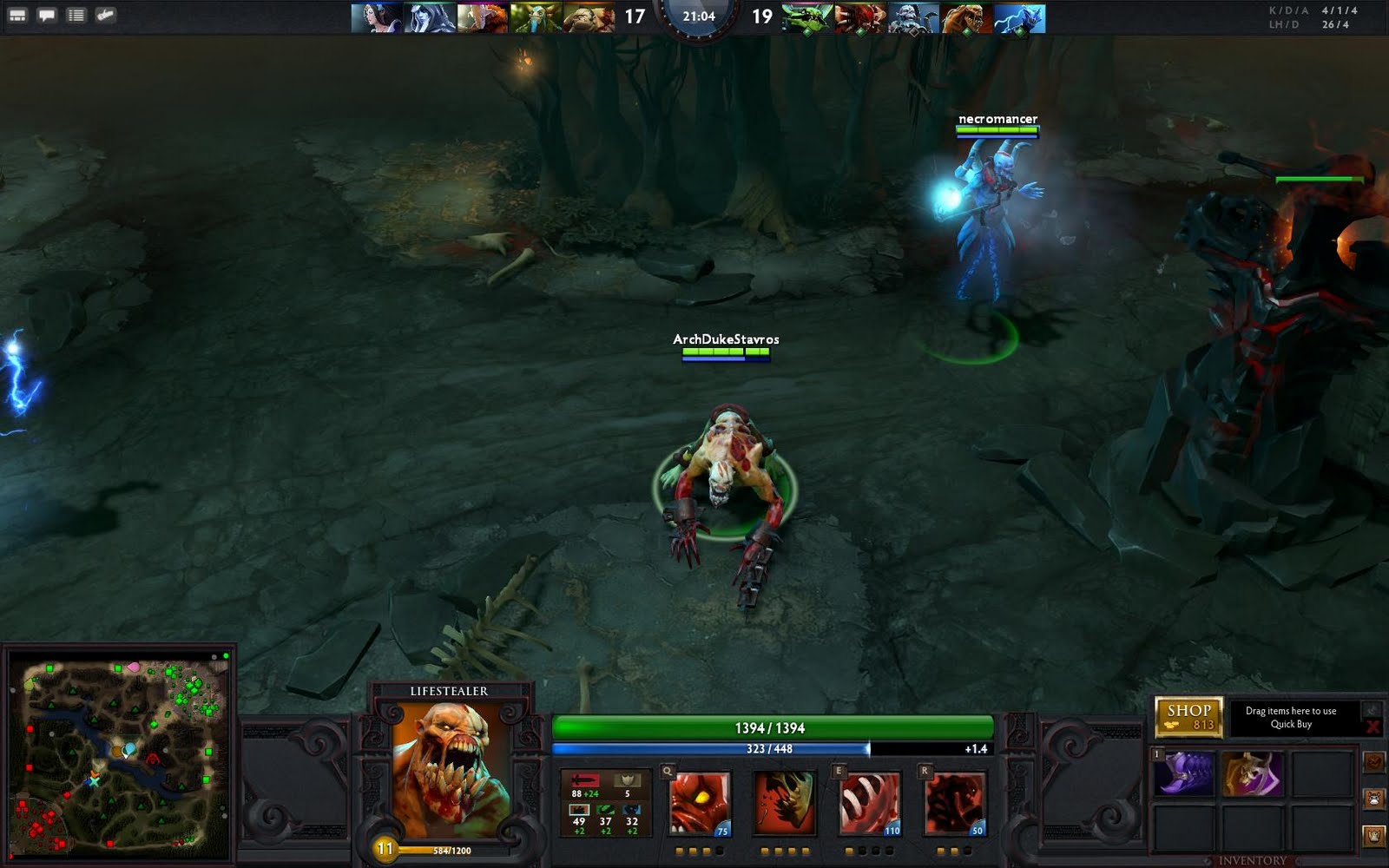 Lifestealer in dota 2 фото 54