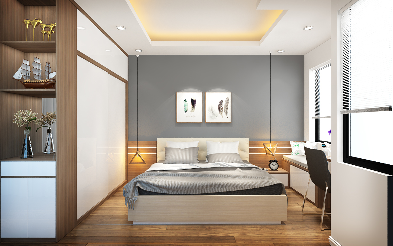 Phòng ngủ tối giản kiểu Nhật – xu hướng đang được yêu thích hiện nay