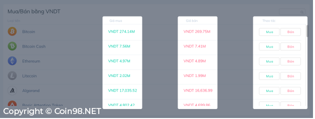 mua btc coinhako