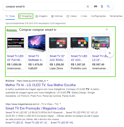 google shopping pago x aba shopping