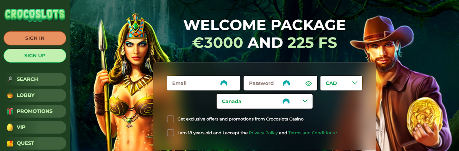 Design Crocoslots Casino