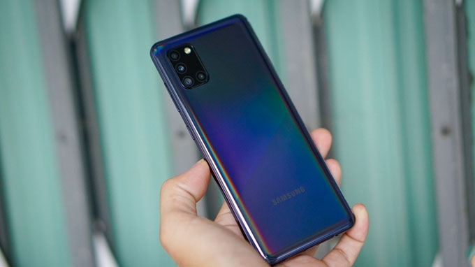 Thiết kế Galaxy A31 ấn tượng trong phân khúc