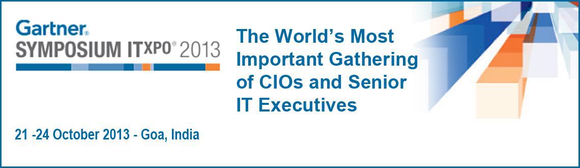 Gartner Symposium / ITxpo 2013 Startup Goa
