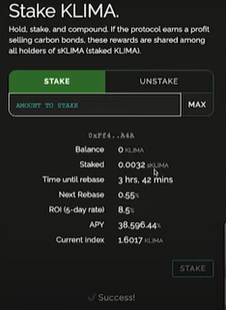 How to Stake Klima Tokens 2022 (Complete Guide) 6