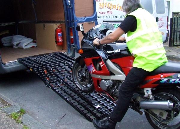 Image result for motorcycle transport image uk