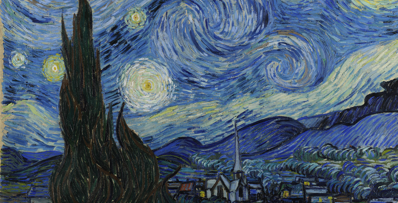 Dipinto Notte Stellata di Van Gogh.