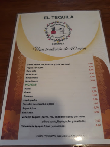 Comentarios y opiniones de El Tequila