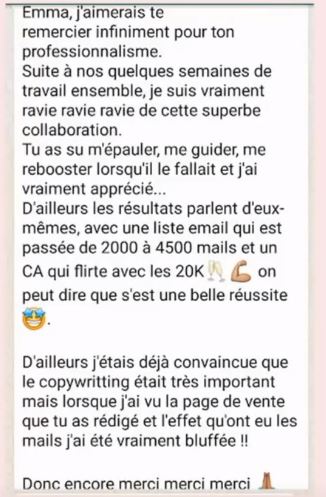 De 2000 à 4500 mails sur une liste email