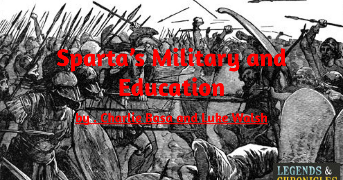 SPARTA's Military and Education.