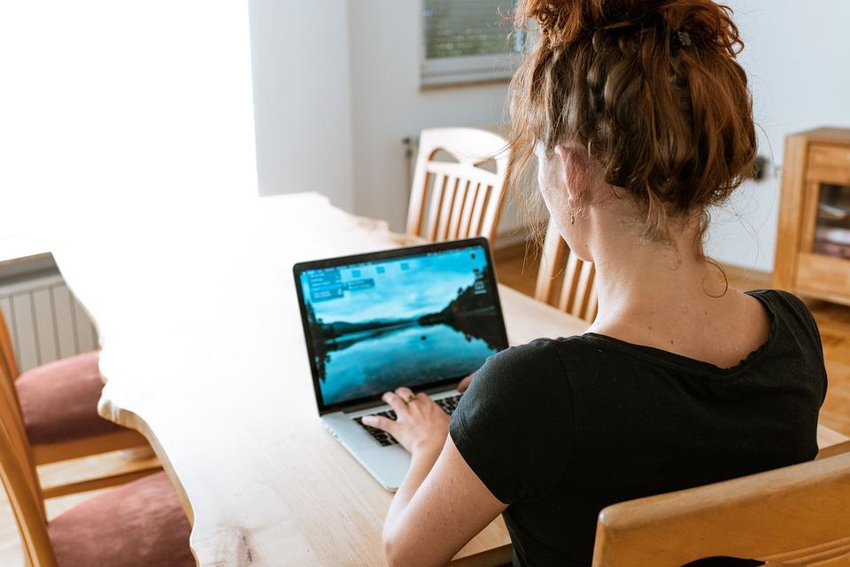working from home