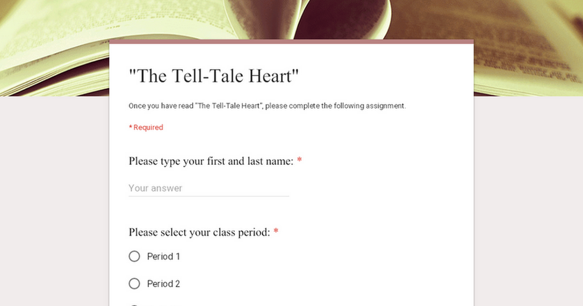 what is the irony in the tell tale heart
